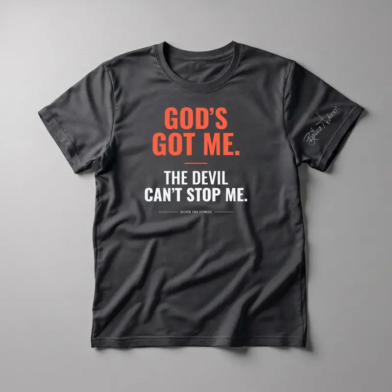 God’s Got Me. The Devil Can’t Stop Me. Tee